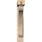 Ekena Millwork Legacy Block Smooth Bracket w/ Offset Brace, Douglas Fir, 5 1/2"W x 26"D x 34"H BKT0604X26X34LEC05SDF - alternate 4